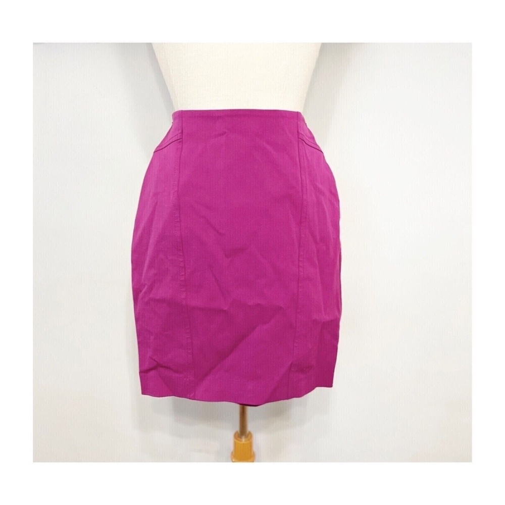 FINAL $ Ann Taylor Pink-Purple Pencil Skirt Cocktail/Party/Work/Office Petite 00
